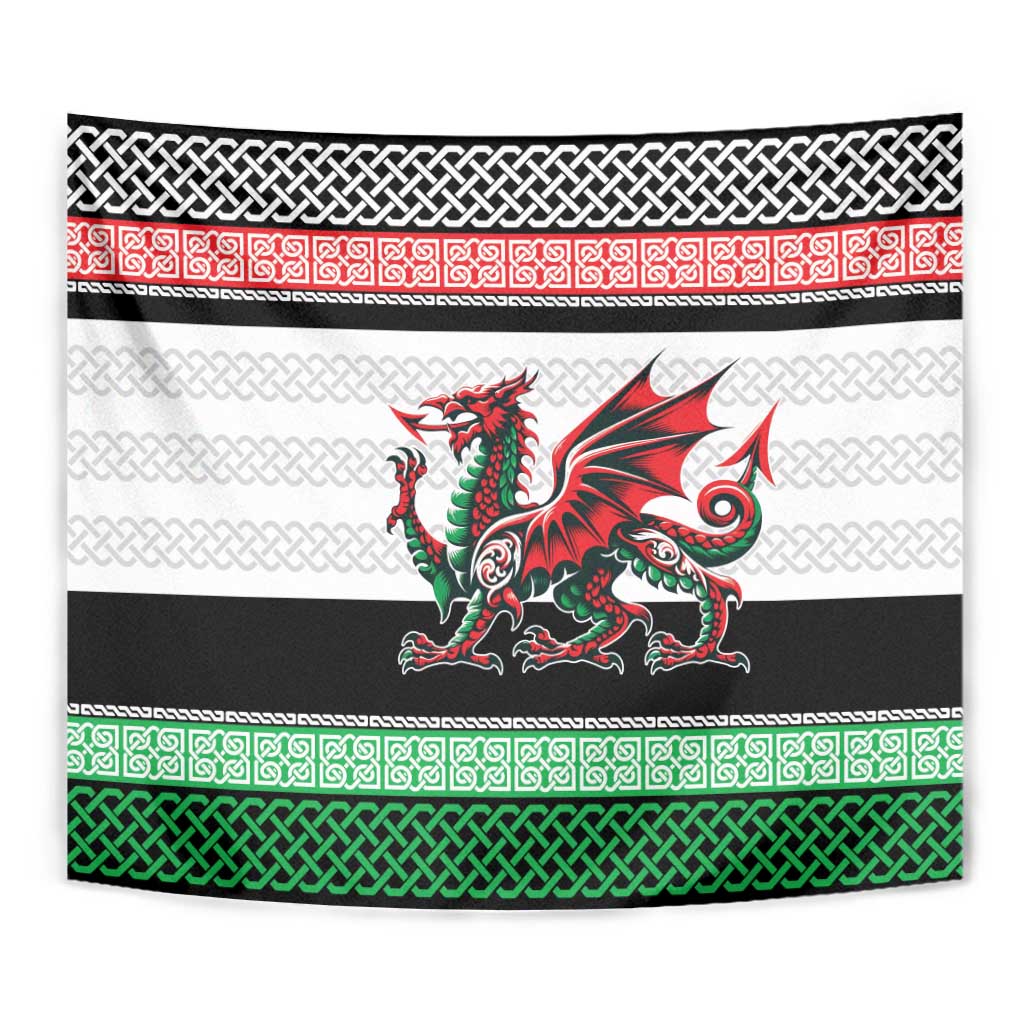 Cymru Celtic Wales Knot Tapestry Celtic Nation Heritage Pride - Wonder Print Shop