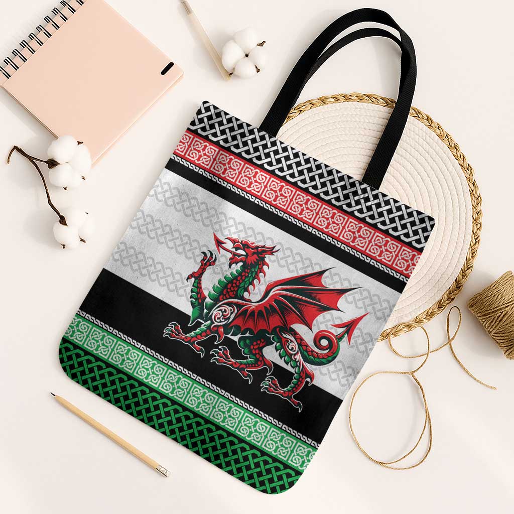 Cymru Celtic Wales Knot Tote Bag Celtic Nation Heritage Pride - Wonder Print Shop