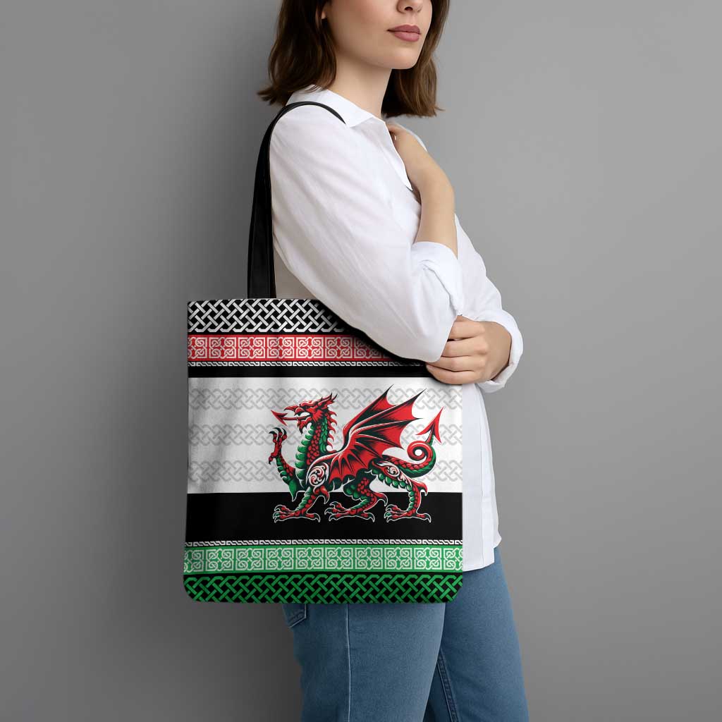 Cymru Celtic Wales Knot Tote Bag Celtic Nation Heritage Pride - Wonder Print Shop