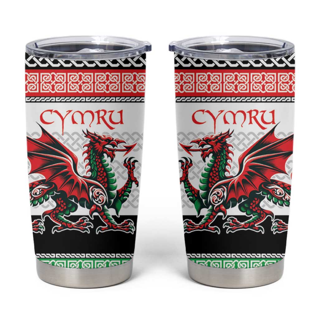 Cymru Celtic Wales Knot Tumbler Cup Celtic Nation Heritage Pride - Wonder Print Shop