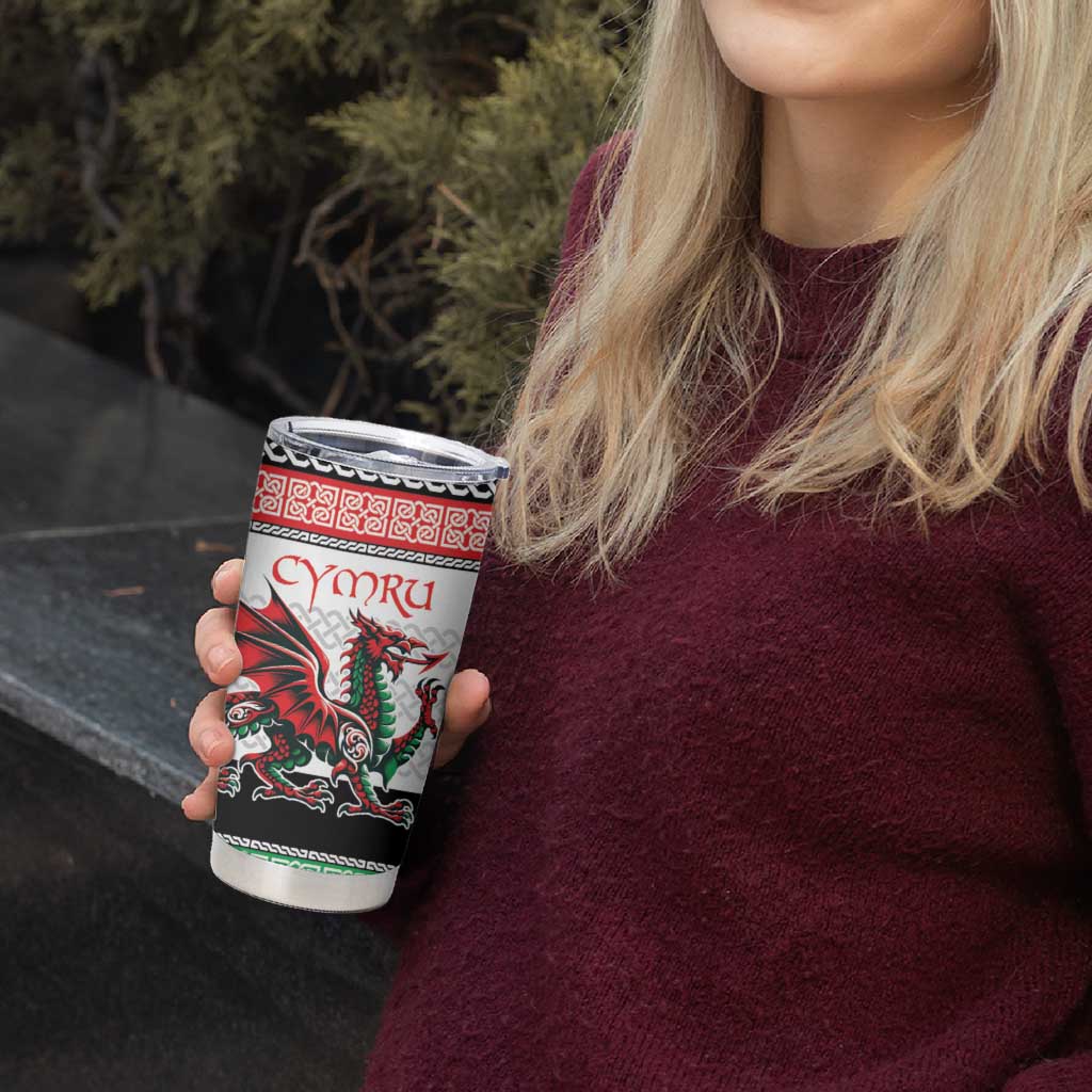 Cymru Celtic Wales Knot Tumbler Cup Celtic Nation Heritage Pride - Wonder Print Shop