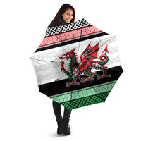 Cymru Celtic Wales Knot Umbrella Celtic Nation Heritage Pride - Wonder Print Shop