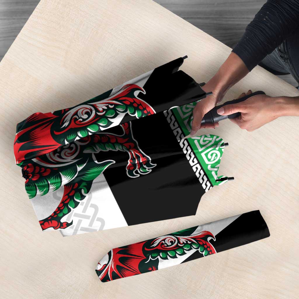 Cymru Celtic Wales Knot Umbrella Celtic Nation Heritage Pride - Wonder Print Shop