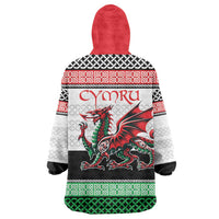 Cymru Celtic Wales Knot Wearable Blanket Hoodie Celtic Nation Heritage Pride - Wonder Print Shop