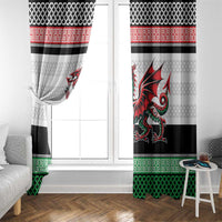 Cymru Celtic Wales Knot Window Curtain Celtic Nation Heritage Pride - Wonder Print Shop