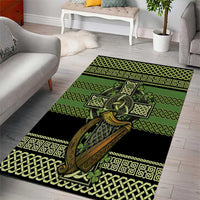 Ireland Celtic Knot Area Rug Celtic Nation Heritage Pride - Wonder Print Shop