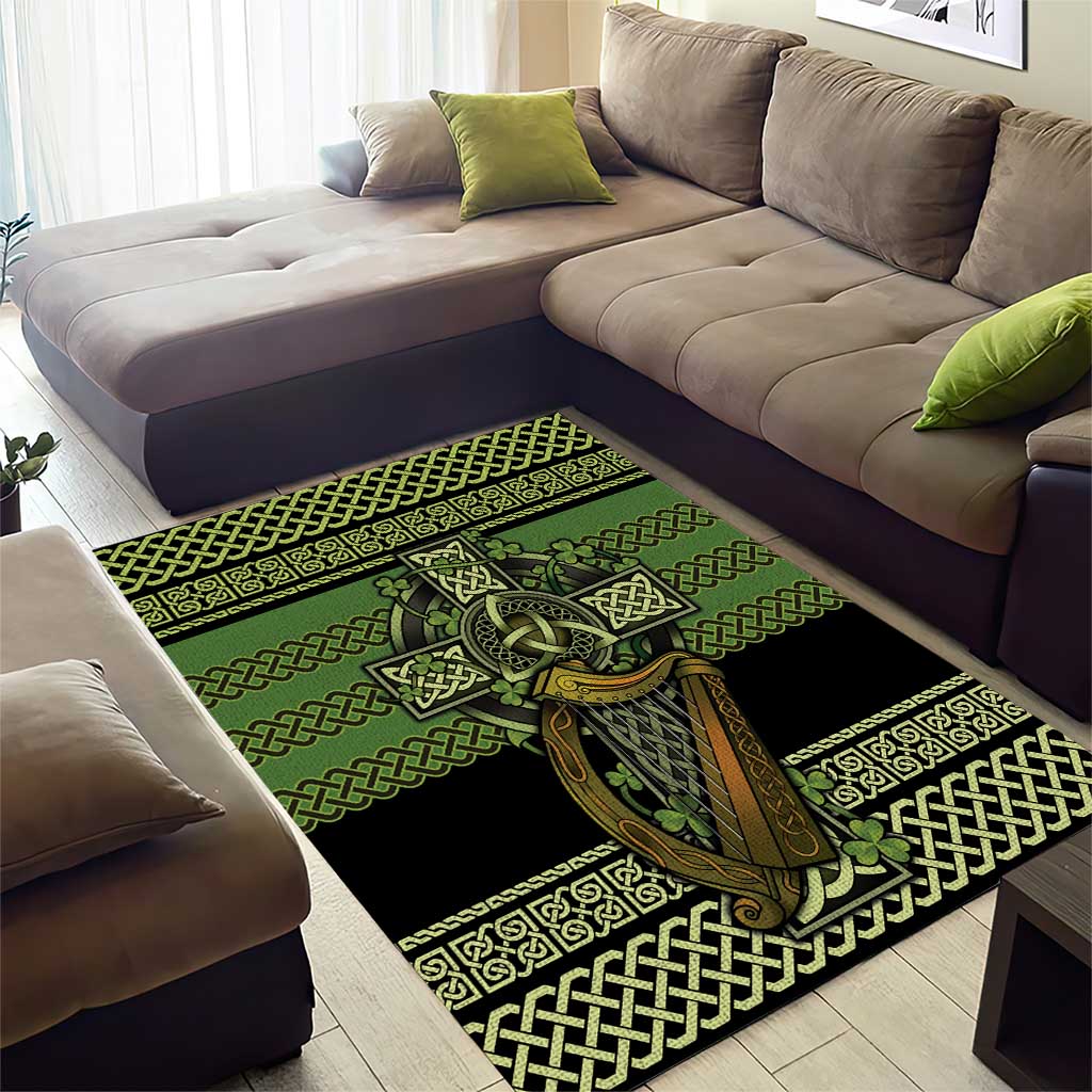 Ireland Celtic Knot Area Rug Celtic Nation Heritage Pride - Wonder Print Shop