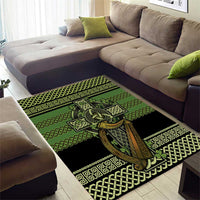 Ireland Celtic Knot Area Rug Celtic Nation Heritage Pride - Wonder Print Shop