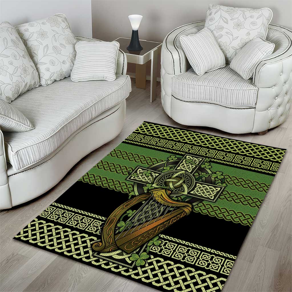 Ireland Celtic Knot Area Rug Celtic Nation Heritage Pride - Wonder Print Shop