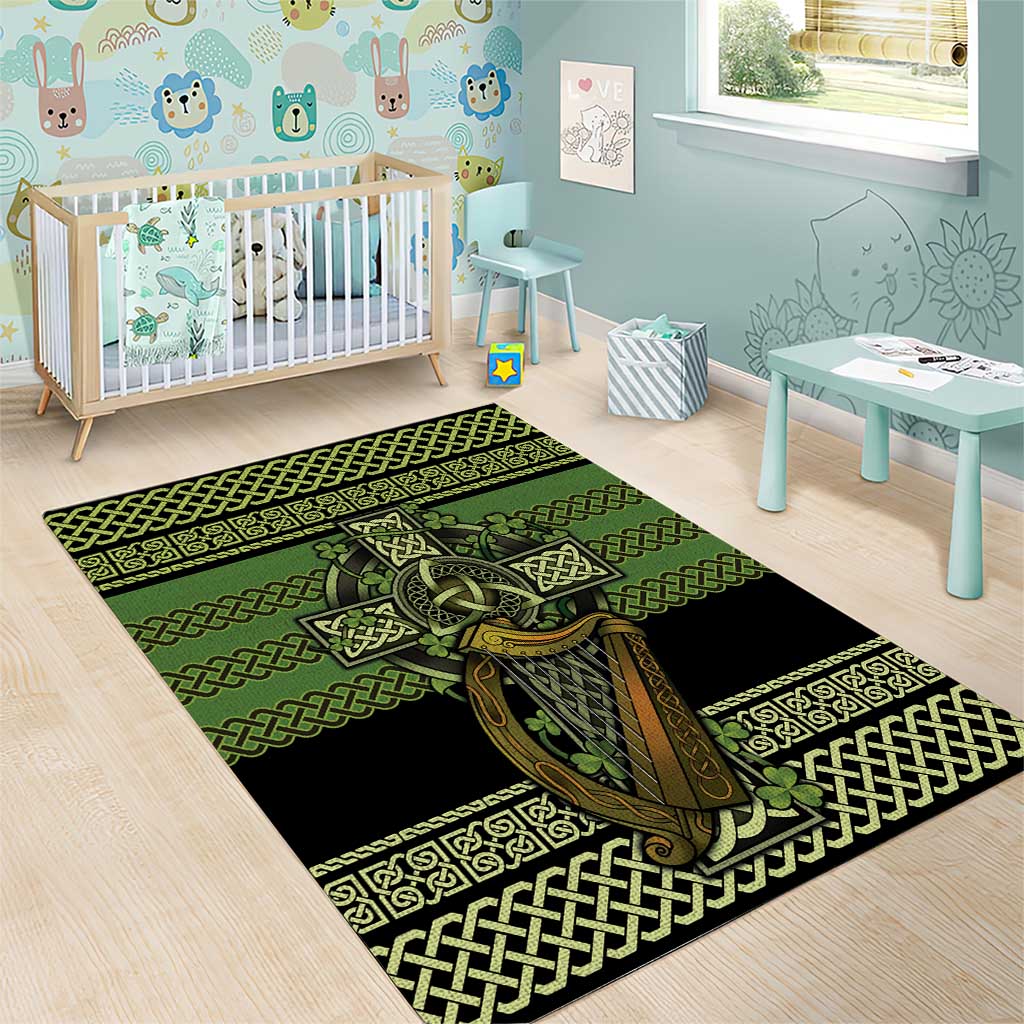 Ireland Celtic Knot Area Rug Celtic Nation Heritage Pride - Wonder Print Shop