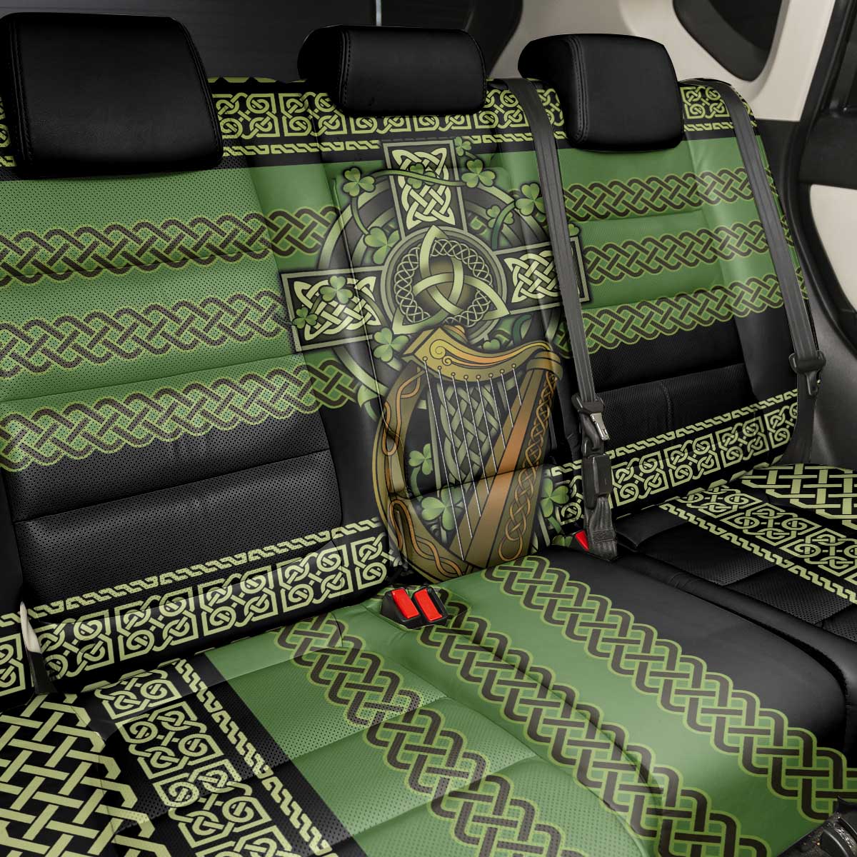 Ireland Celtic Knot Back Car Seat Cover Celtic Nation Heritage Pride - Wonder Print Shop