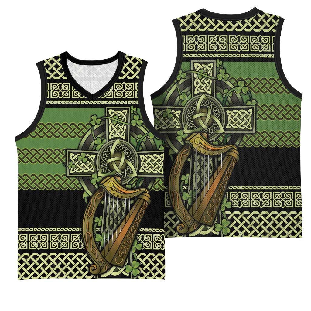 Ireland Celtic Knot Basketball Jersey Celtic Nation Heritage Pride - Wonder Print Shop