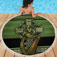 Ireland Celtic Knot Beach Blanket Celtic Nation Heritage Pride - Wonder Print Shop