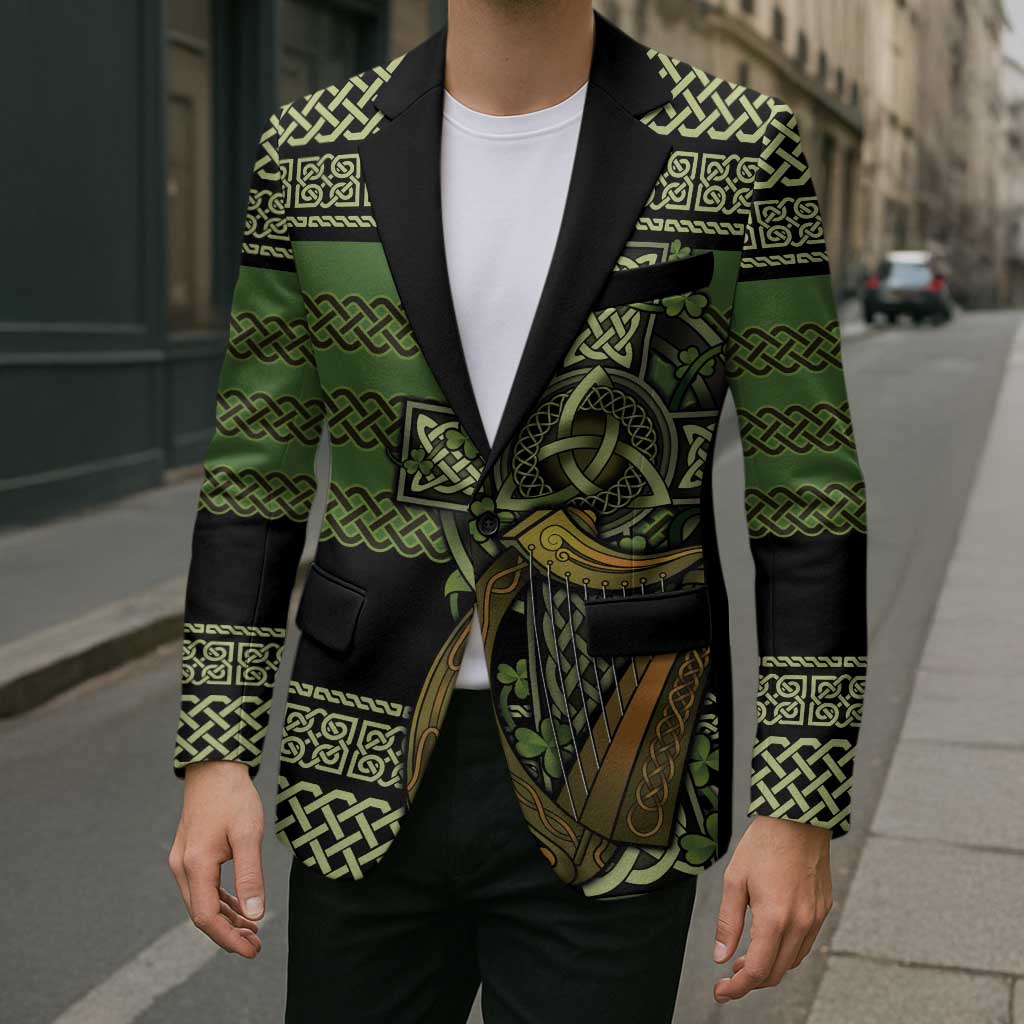 Ireland Celtic Knot Blazer Celtic Nation Heritage Pride - Wonder Print Shop
