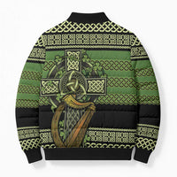 Ireland Celtic Knot Bomber Puffer Jacket Celtic Nation Heritage Pride - Wonder Print Shop