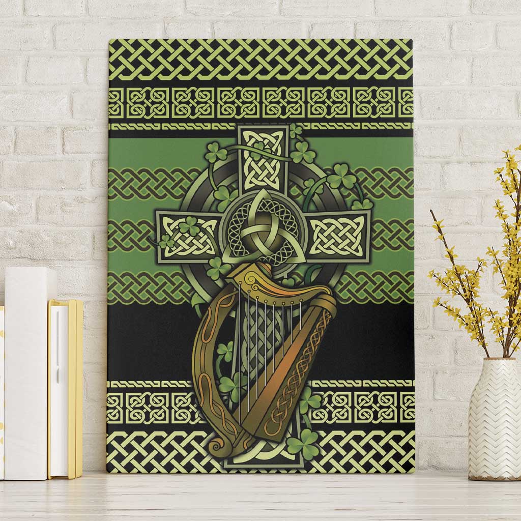 Ireland Celtic Knot Canvas Wall Art Celtic Nation Heritage Pride - Wonder Print Shop