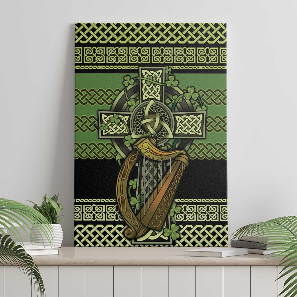 Ireland Celtic Knot Canvas Wall Art Celtic Nation Heritage Pride - Wonder Print Shop