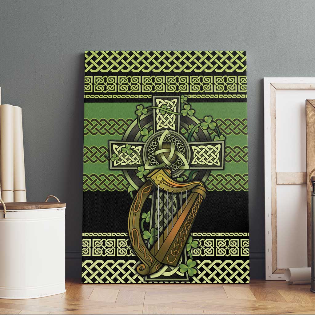 Ireland Celtic Knot Canvas Wall Art Celtic Nation Heritage Pride - Wonder Print Shop