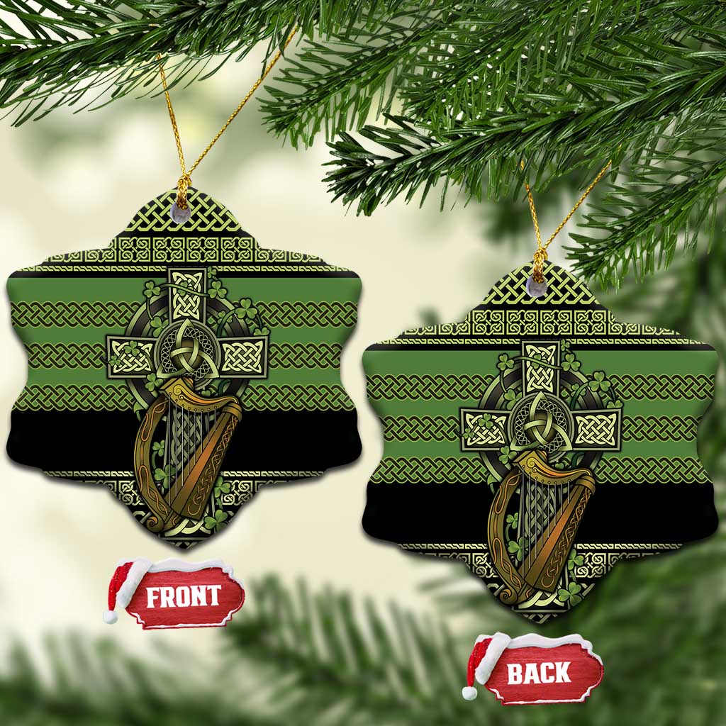 Ireland Celtic Knot Ceramic Ornament Celtic Nation Heritage Pride - Wonder Print Shop