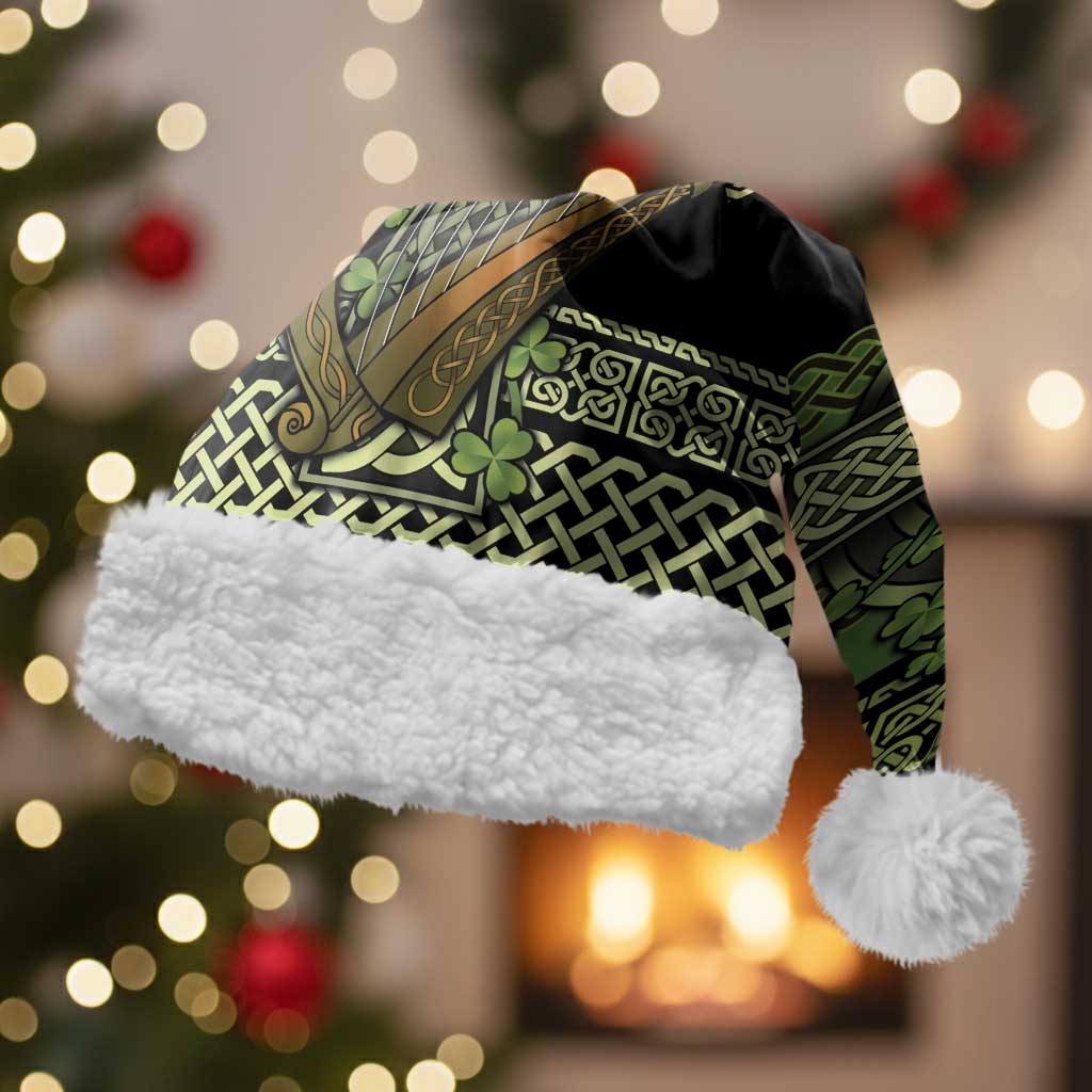 Ireland Celtic Knot Christmas Santa Hat Celtic Nation Heritage Pride - Wonder Print Shop