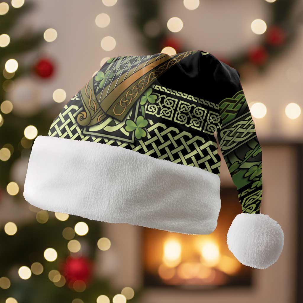 Ireland Celtic Knot Christmas Santa Hat Celtic Nation Heritage Pride - Wonder Print Shop