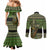 Ireland Celtic Knot Couples Matching Mermaid Dress and Long Sleeve Button Shirt Celtic Nation Heritage Pride - Wonder Print Shop