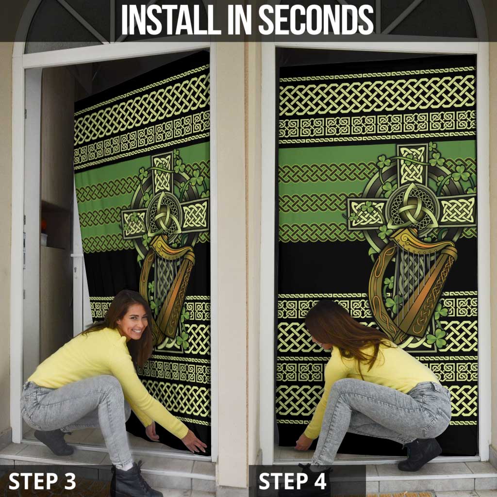 Ireland Celtic Knot Door Cover Celtic Nation Heritage Pride - Wonder Print Shop
