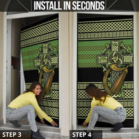 Ireland Celtic Knot Door Cover Celtic Nation Heritage Pride - Wonder Print Shop