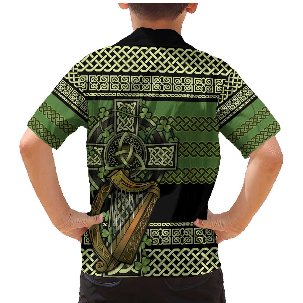 Ireland Celtic Knot Family Matching Mermaid Dress and Hawaiian Shirt Celtic Nation Heritage Pride - Wonder Print Shop