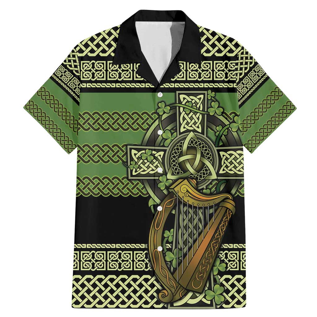 Ireland Celtic Knot Family Matching Mermaid Dress and Hawaiian Shirt Celtic Nation Heritage Pride - Wonder Print Shop