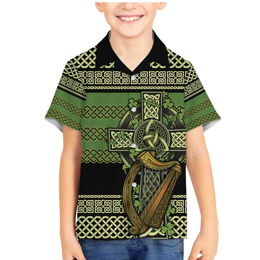 Ireland Celtic Knot Family Matching Mermaid Dress and Hawaiian Shirt Celtic Nation Heritage Pride - Wonder Print Shop