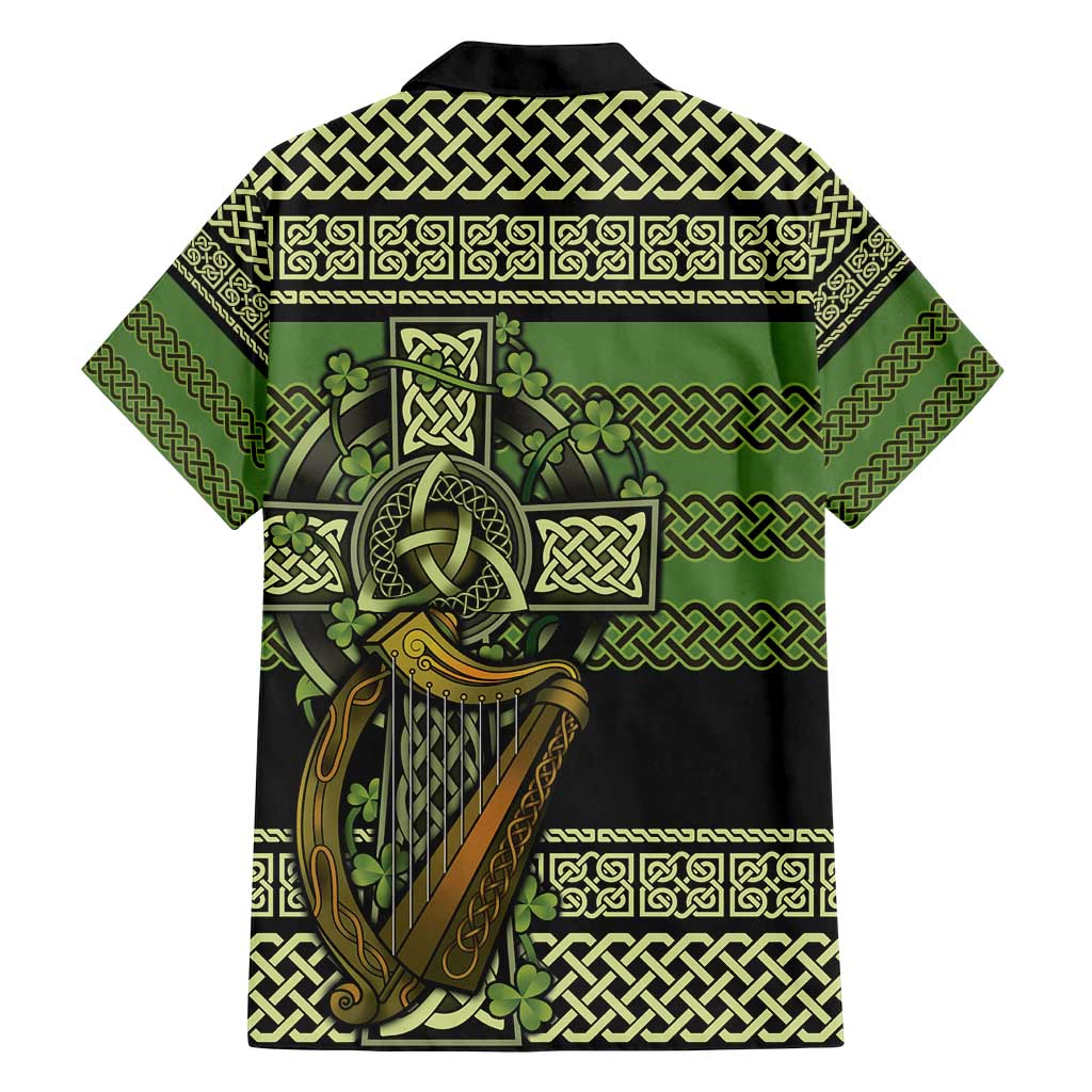Ireland Celtic Knot Family Matching Puletasi and Hawaiian Shirt Celtic Nation Heritage Pride - Wonder Print Shop