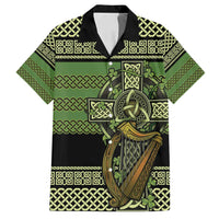 Ireland Celtic Knot Family Matching Summer Maxi Dress and Hawaiian Shirt Celtic Nation Heritage Pride - Wonder Print Shop