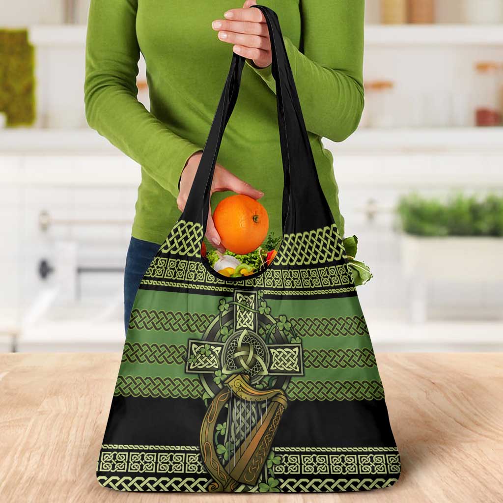 Ireland Celtic Knot Grocery Bag Celtic Nation Heritage Pride - Wonder Print Shop