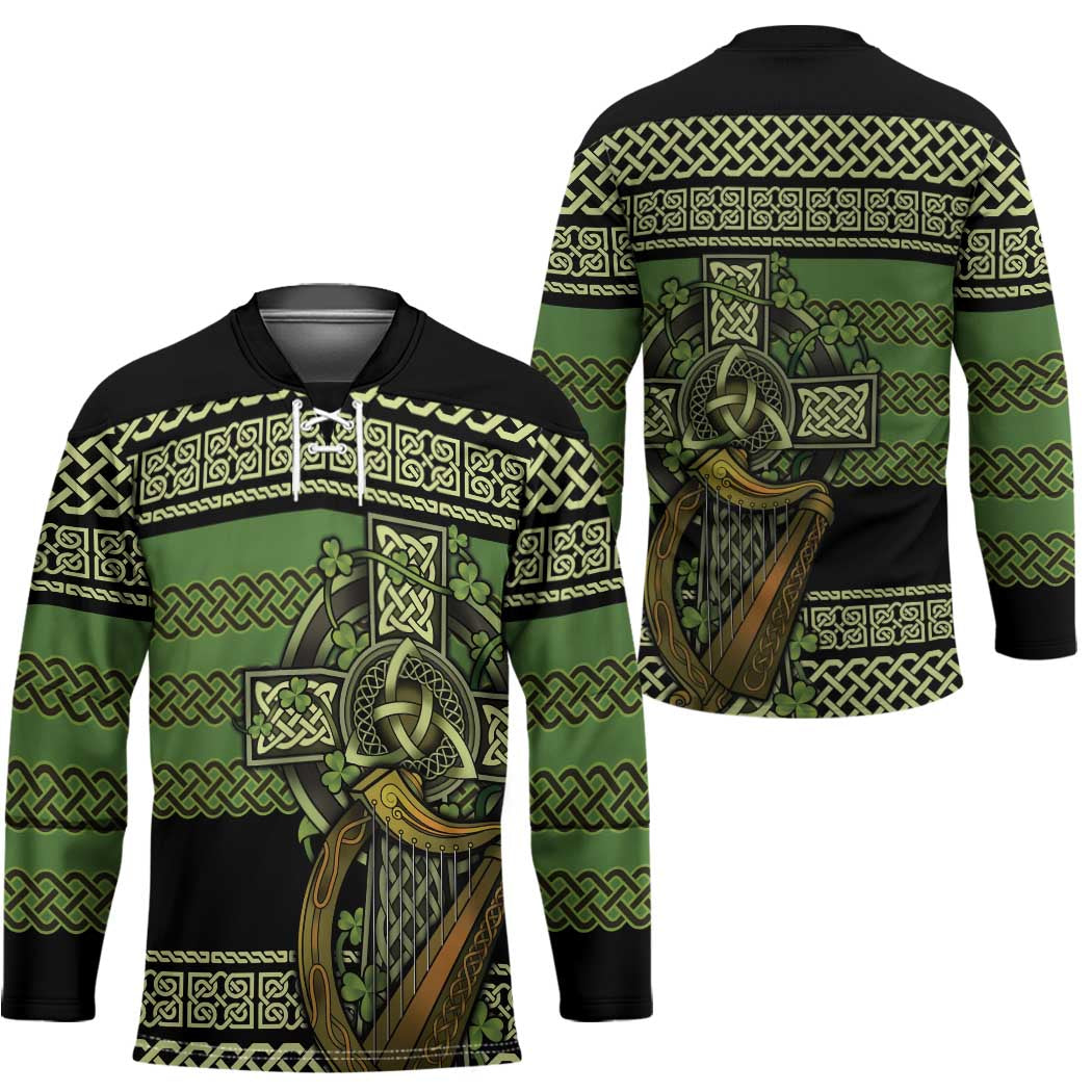 Ireland Celtic Knot Hockey Jersey Celtic Nation Heritage Pride - Wonder Print Shop
