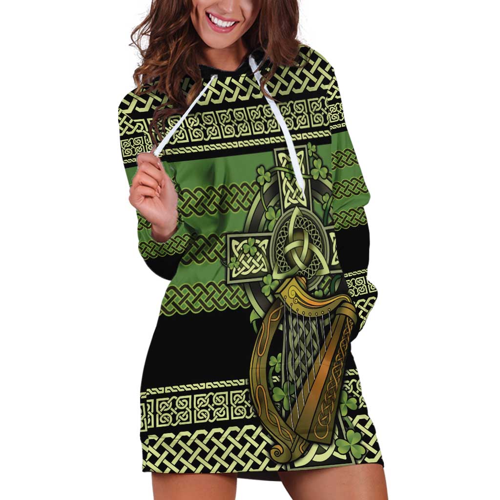 Ireland Celtic Knot Hoodie Dress Celtic Nation Heritage Pride - Wonder Print Shop