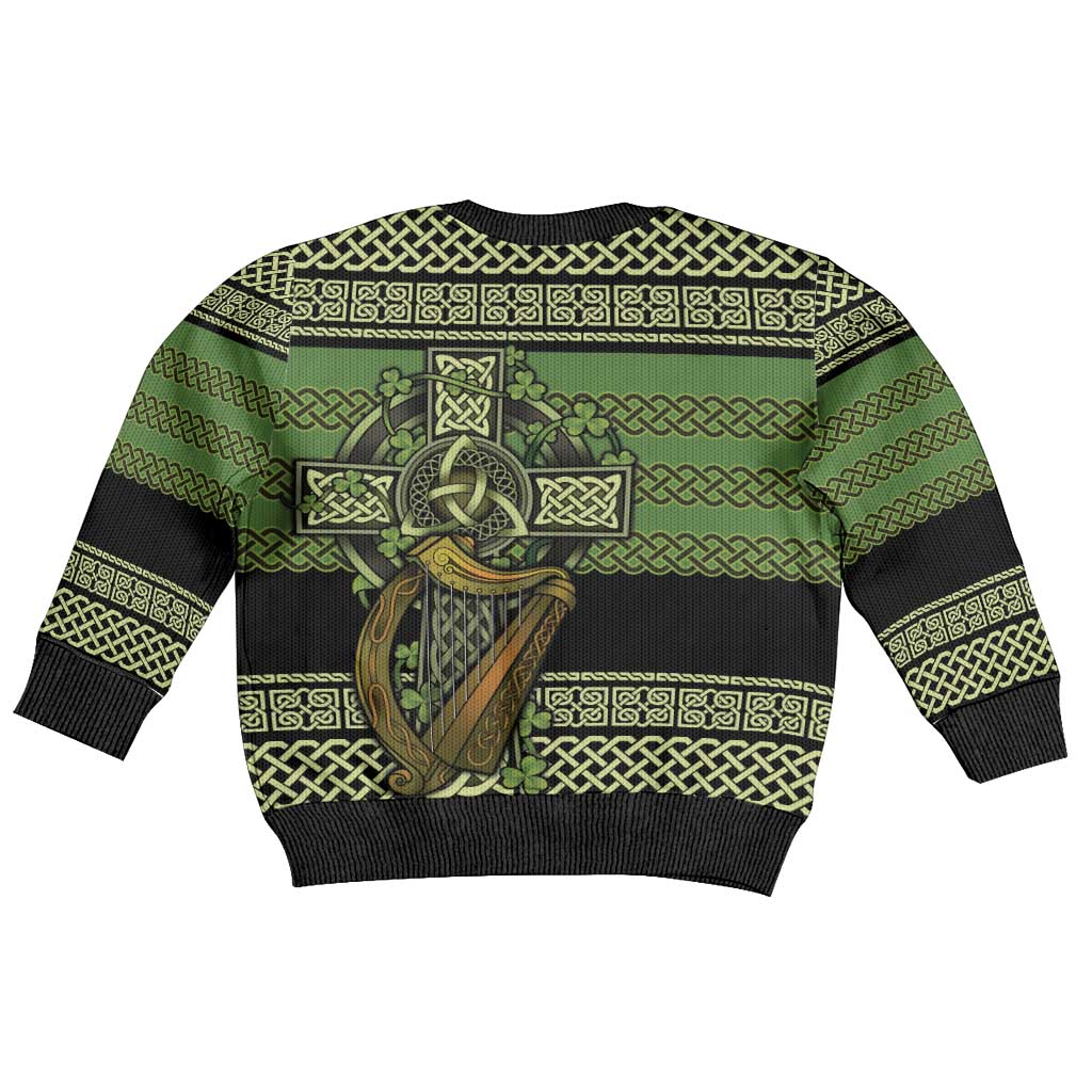 Ireland Celtic Knot Kid Ugly Christmas Sweater Celtic Nation Heritage Pride - Wonder Print Shop