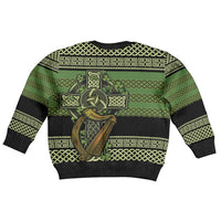 Ireland Celtic Knot Kid Ugly Christmas Sweater Celtic Nation Heritage Pride - Wonder Print Shop