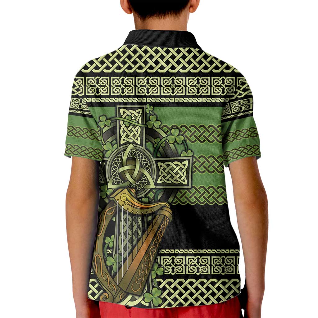 Ireland Celtic Knot Kid Polo Shirt Celtic Nation Heritage Pride - Wonder Print Shop