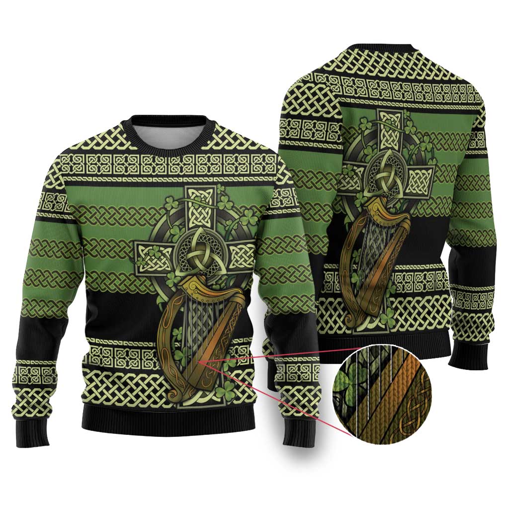 Ireland Celtic Knot Ugly Christmas Sweater Celtic Nation Heritage Pride - Wonder Print Shop