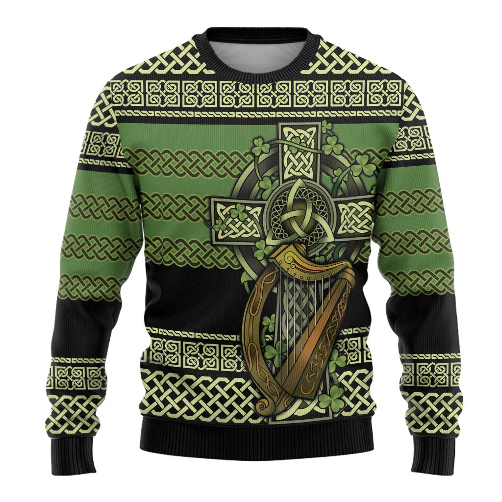 Ireland Celtic Knot Ugly Christmas Sweater Celtic Nation Heritage Pride - Wonder Print Shop