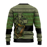 Ireland Celtic Knot Ugly Christmas Sweater Celtic Nation Heritage Pride - Wonder Print Shop