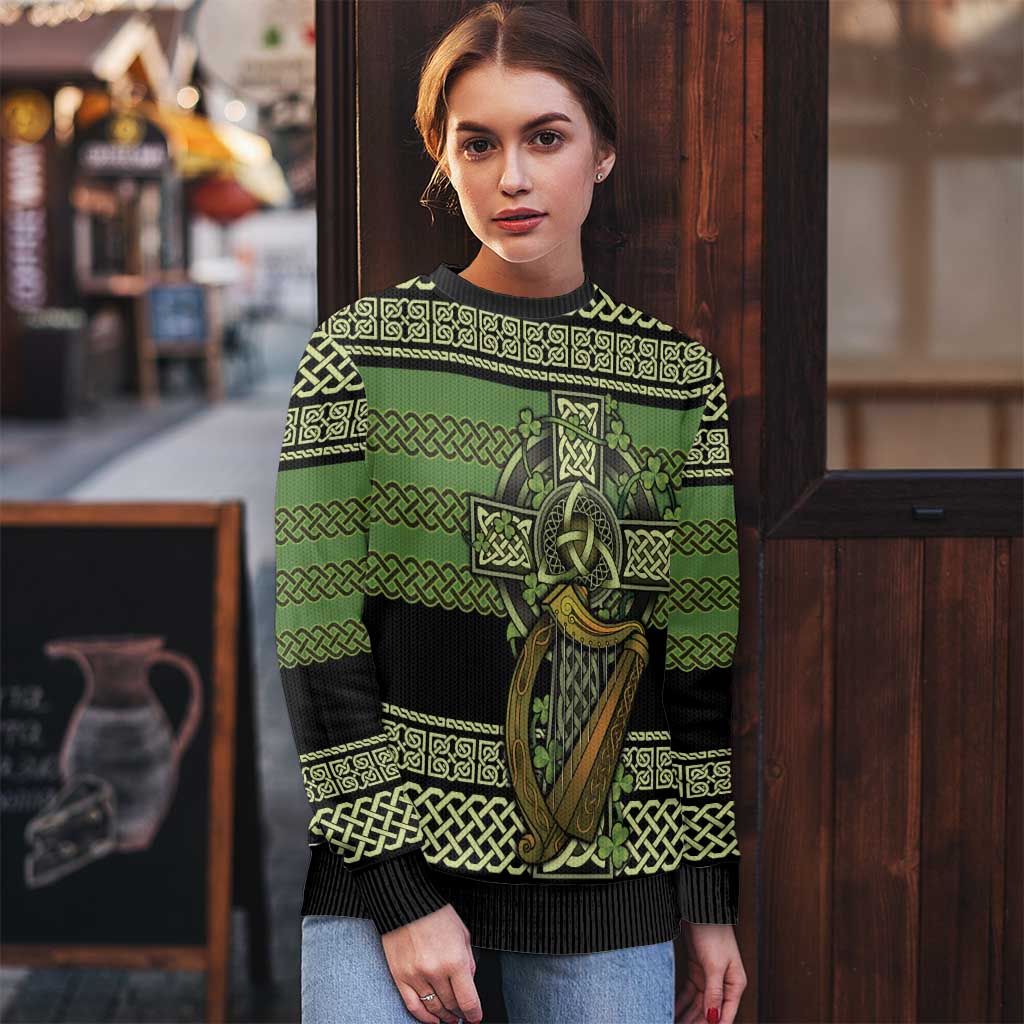 Ireland Celtic Knot Ugly Christmas Sweater Celtic Nation Heritage Pride - Wonder Print Shop