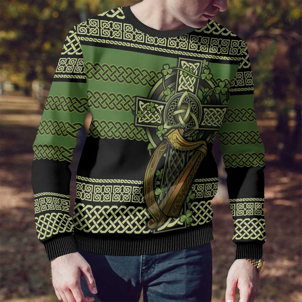 Ireland Celtic Knot Ugly Christmas Sweater Celtic Nation Heritage Pride - Wonder Print Shop