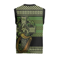 Ireland Celtic Knot Christmas Knitted V-Neck Vest Celtic Nation Heritage Pride - Wonder Print Shop