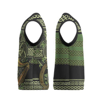 Ireland Celtic Knot Christmas Knitted V-Neck Vest Celtic Nation Heritage Pride - Wonder Print Shop