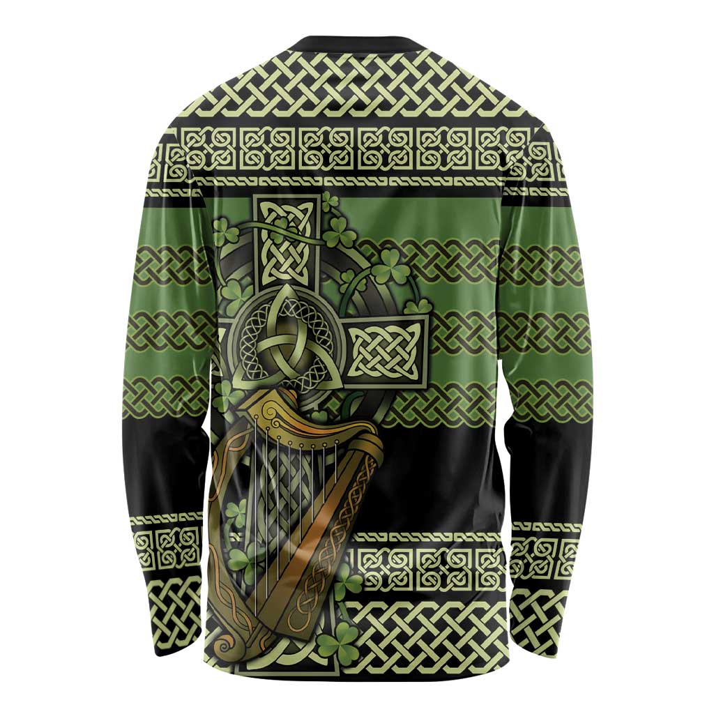 Ireland Celtic Knot Long Sleeve Shirt Celtic Nation Heritage Pride - Wonder Print Shop