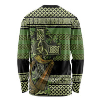 Ireland Celtic Knot Long Sleeve Shirt Celtic Nation Heritage Pride - Wonder Print Shop