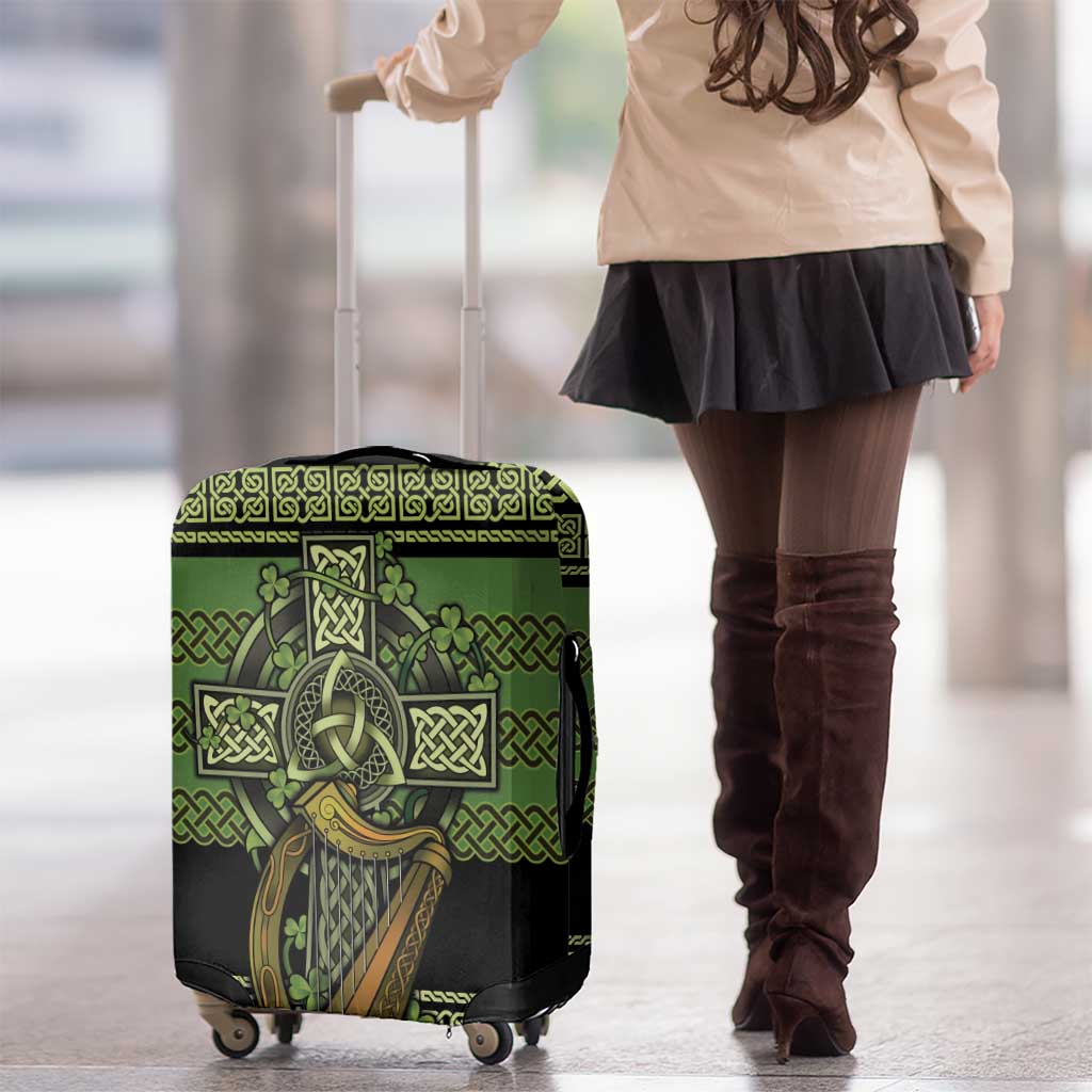 Ireland Celtic Knot Luggage Cover Celtic Nation Heritage Pride - Wonder Print Shop