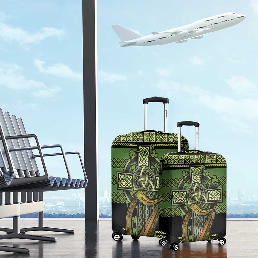 Ireland Celtic Knot Luggage Cover Celtic Nation Heritage Pride - Wonder Print Shop